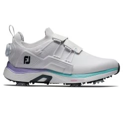 FootJoy Women's HyperFlex BOA Golf Shoes White/Purple
