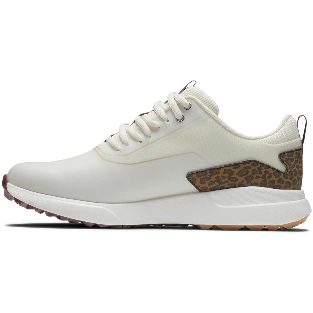 FootJoy Women's Performa Golf Shoes Cream/Leopard Print 6 FootJoy Women's Performa Golf Shoes Cream/Leopard Print - Image 6