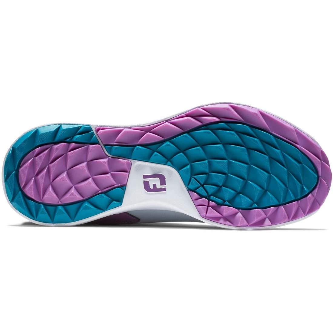 FootJoy Women's Performa Golf Shoes Light Grey/Purple 2 FootJoy Women's Performa Golf Shoes Light Grey/Purple - Image 2