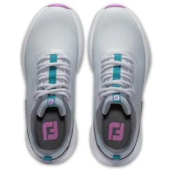 FootJoy Women's Performa Golf Shoes Light Grey/Purple 13 FootJoy Women's Performa Golf Shoes Light Grey/Purple -FootJoy footjoy womens performa golf shoes light grey purple 99204 top itempicture