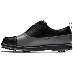 FootJoy Women's Premiere Series Golf Shoes Cap Toe Charcoal/Black 9 FootJoy Women's Premiere Series Golf Shoes Cap Toe Charcoal/Black -FootJoy footjoy womens premiere series golf shoes charcoal black cap toe instep itempicture