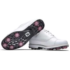 FootJoy Women's Premiere Series Cap Toe Golf Shoes White -FootJoy footjoy womens premiere series golf shoes white cap toe combo itempicture