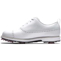 FootJoy Women's Premiere Series Cap Toe Golf Shoes White -FootJoy footjoy womens premiere series golf shoes white cap toe instep itempicture