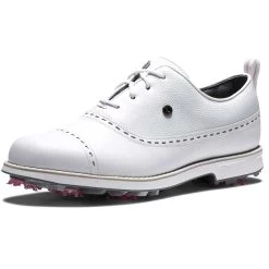 FootJoy Women's Premiere Series Cap Toe Golf Shoes White -FootJoy footjoy womens premiere series golf shoes white cap toe toe itempicture