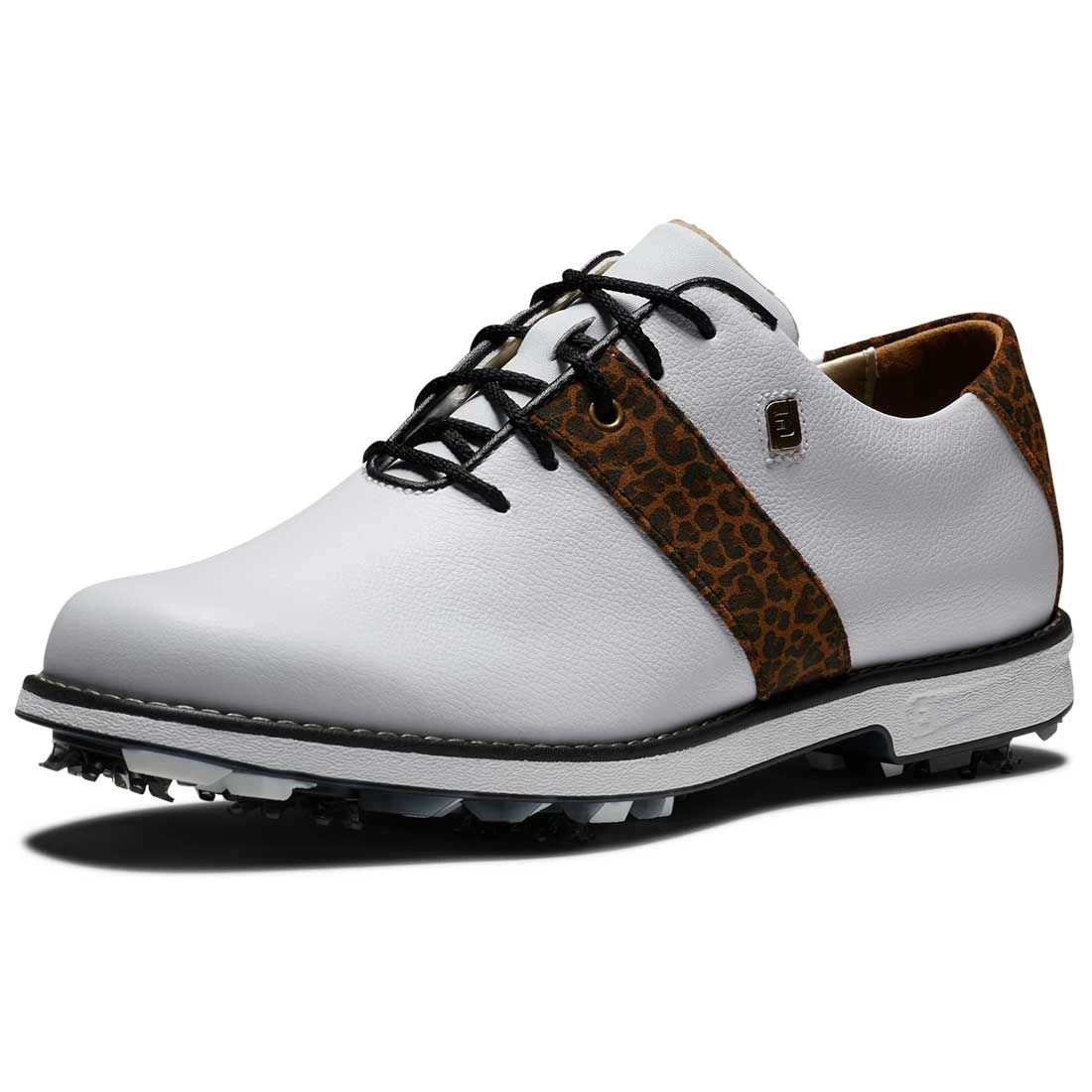 FootJoy Women's Premiere Series Golf Shoes White/Leopard 3 FootJoy Women's Premiere Series Golf Shoes White/Leopard - Image 3