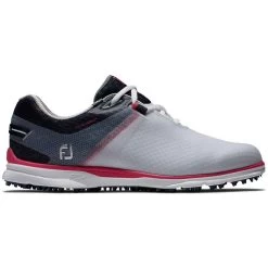FootJoy Women's Pro SL Sport Golf Shoes White/Navy/Pink
