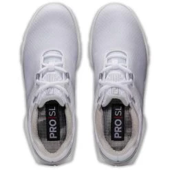 FootJoy Women's Pro SL Sport Golf Shoes White/White 13 FootJoy Women's Pro SL Sport Golf Shoes White/White -FootJoy footjoy womens pro sl sport golf shoes white white 98144 top itempicture
