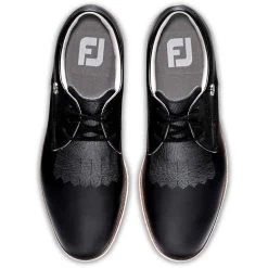 FootJoy Women's Sport Retro Golf Shoes Black/Black 11 FootJoy Women's Sport Retro Golf Shoes Black/Black -FootJoy footjoy womens sport retro golf shoes black top itempicture