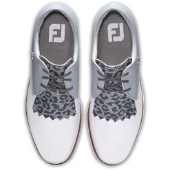 FootJoy Women's Sport Retro Golf Shoes White/Light Grey 11 FootJoy Women's Sport Retro Golf Shoes White/Light Grey -FootJoy footjoy womens sport retro golf shoes white light grey top itempicture