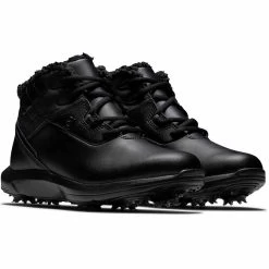 FootJoy Women's Stormwalker Golf Boots Black -FootJoy footjoy womens stormwalker golf boots 98831 black pair itempicture