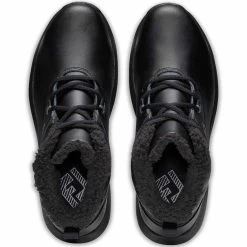 FootJoy Women's Stormwalker Golf Boots Black -FootJoy footjoy womens stormwalker golf boots 98831 black top itempicture