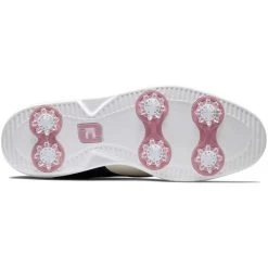 FootJoy Women's Traditions Saddle Golf Shoes Cream/Navy -FootJoy footjoy womens traditions saddle golf shoes cream navy 97922 sole itempicture