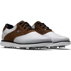FootJoy Women's Traditions Saddle Golf Shoes Leopard 5 FootJoy Women's Traditions Saddle Golf Shoes Leopard -FootJoy footjoy womens traditions saddle golf shoes leopard 97923 pair itempicture