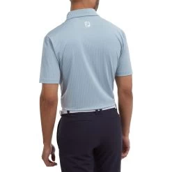 FootJoy Zig Zag Print Lisle Mens Golf Polo Shirt -FootJoy jq2harbucfb
