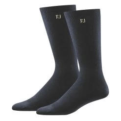 FootJoy Mens ProDry Crew Golf Socks - 2 Pack