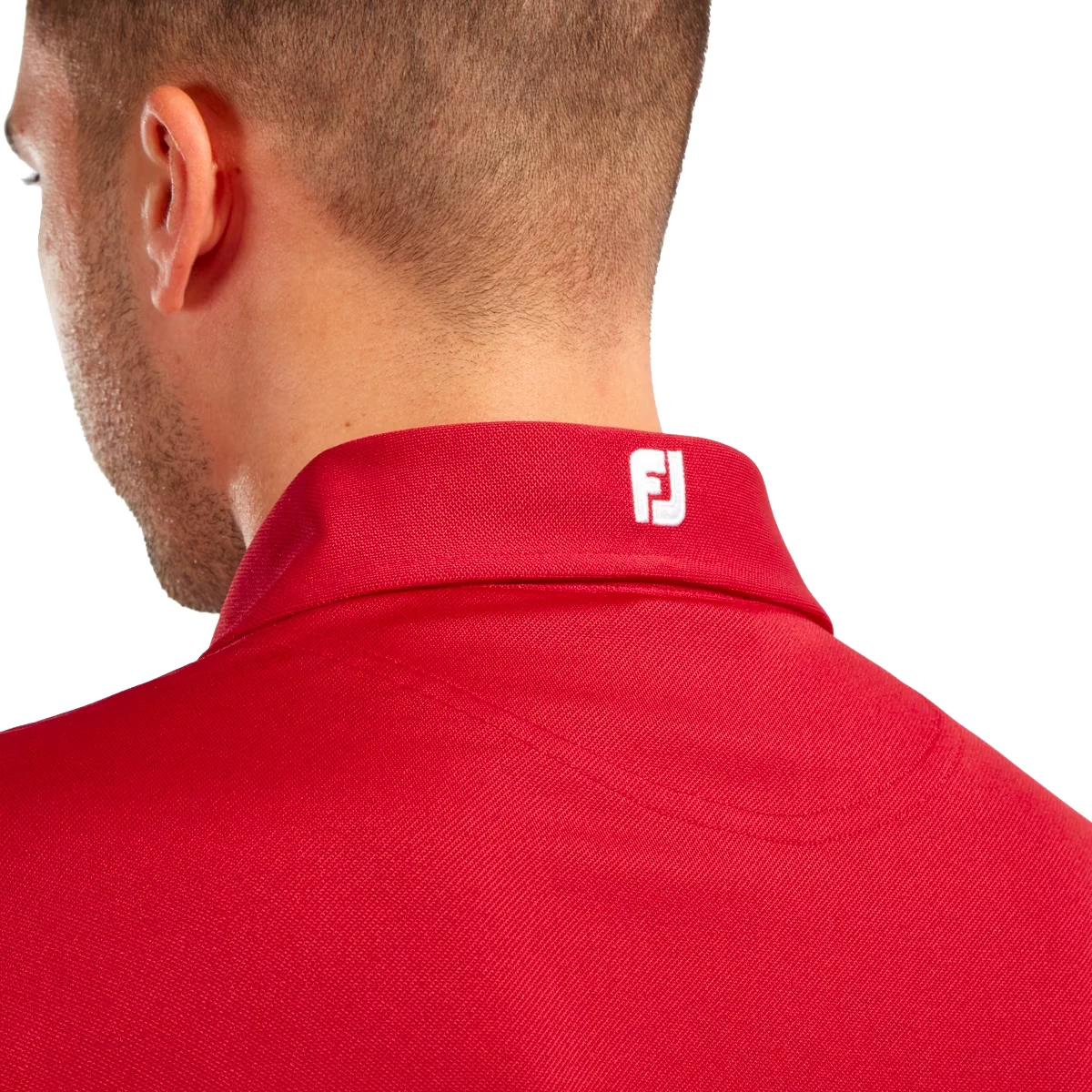 FootJoy Stretch Pique Solid Mens Golf Polo Shirt 5 FootJoy Stretch Pique Solid Mens Golf Polo Shirt - Image 5