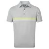FootJoy Lisle Engineered Chestband Mens Golf Polo Shirt