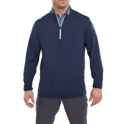 FootJoy EU Pin Dot Print Chill-Out Mens Golf Pullover -FootJoy nu1tpe4pj4j