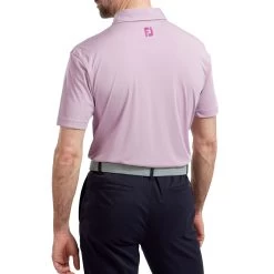 FootJoy Birdseye Jacquard With Stripe Trim Mens Golf Polo Shirt 8 FootJoy Birdseye Jacquard With Stripe Trim Mens Golf Polo Shirt -FootJoy omzdub2w4g4