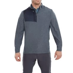 FootJoy Mens Heather Chill-Out XP Golf Mid-Layer Pullover -FootJoy rqlsnnbvjli