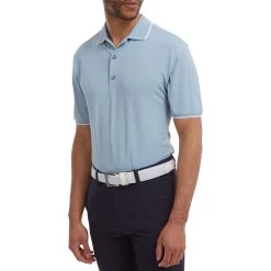 FootJoy Push Play Print Pique Mens Golf Polo Shirt -FootJoy ssbgaab2gqq
