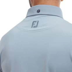 FootJoy Tonal Trim Solid With Pocket Lisle Mens Polo Shirt -FootJoy vxqus1v20yy
