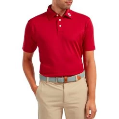 FootJoy Stretch Pique Solid Mens Golf Polo Shirt 7 FootJoy Stretch Pique Solid Mens Golf Polo Shirt -FootJoy xdszm0forz1