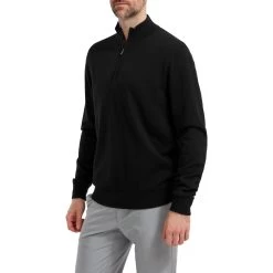 FootJoy Mens Wool Blend 1/2 Zip Lined Golf Sweater Pullover 7 FootJoy Mens Wool Blend 1/2 Zip Lined Golf Sweater Pullover -FootJoy yi0nbbuahdz