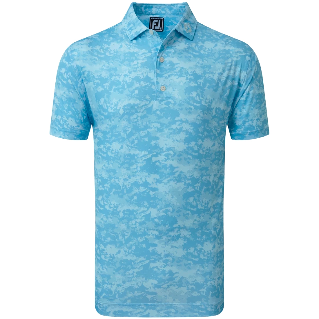 FootJoy Cloud Camo Lisle Mens Golf Polo Shirt 1 FootJoy Cloud Camo Lisle Mens Golf Polo Shirt